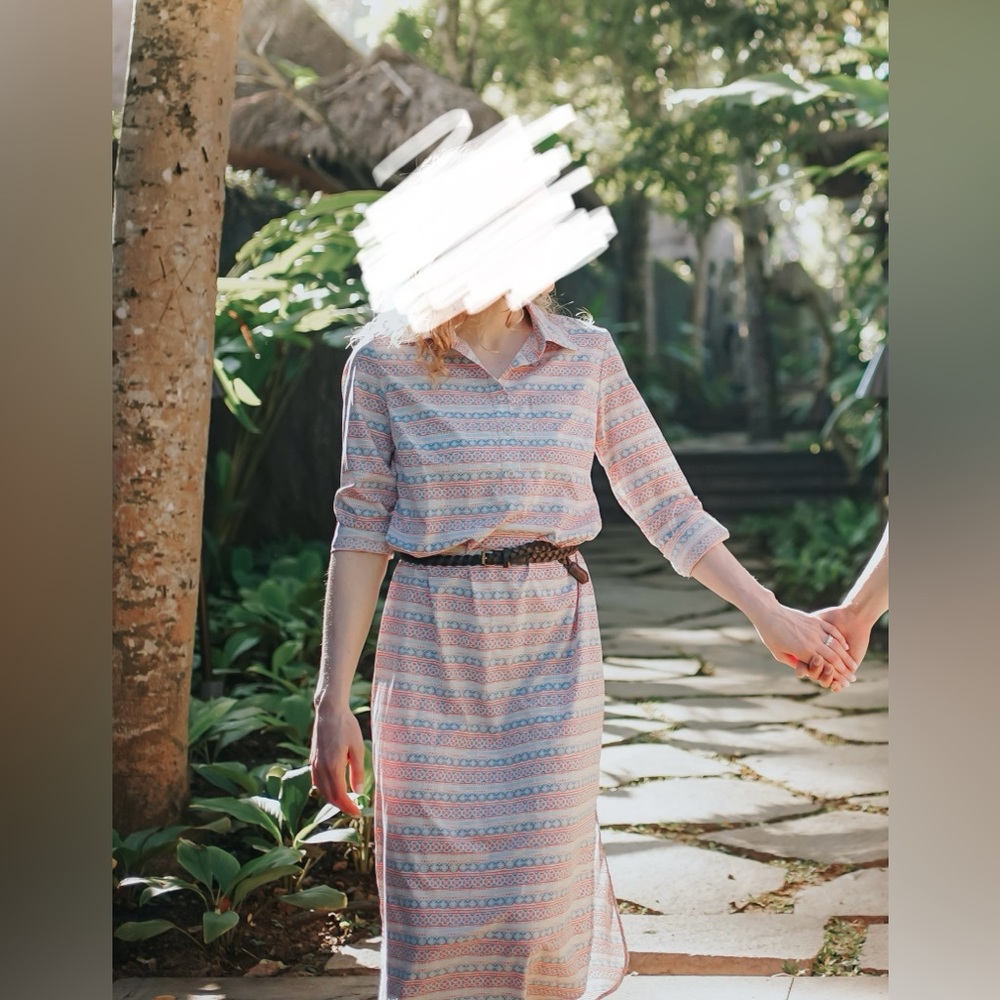 Coolibar Prado Shirt Dress, XS, Upf 50